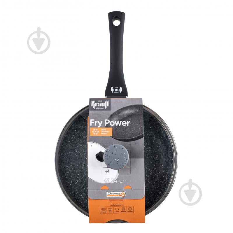 Сковорода з кришкою Krauff FryPower 24 см 25-45-276 - фото 1