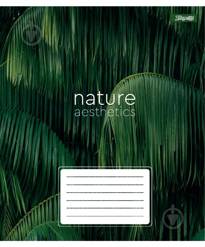 Зошит шкільний Nature aesthetics 36 аркушів у клітинку 1 вересня - фото 2