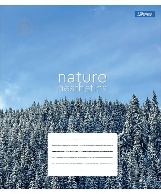 Зошит шкільний Nature aesthetics 36 аркушів у клітинку 1 вересня - фото 4