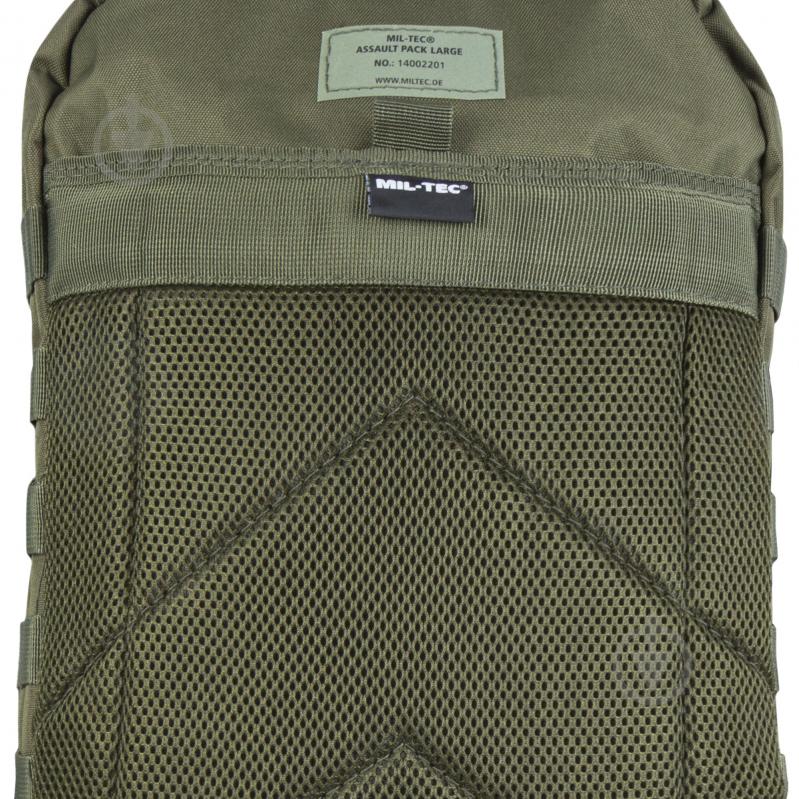 Рюкзак Mil-Tec Тактичний Assault L 36 л OLIVE Mil-Tec 14002201 - фото 16