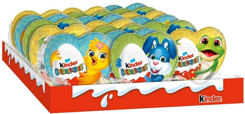 Яйцо шоколадное Kinder Heart Surprise 53 г - фото 7 Яйцо шоколадное Kinder Heart Surprise 53 г - фото 7