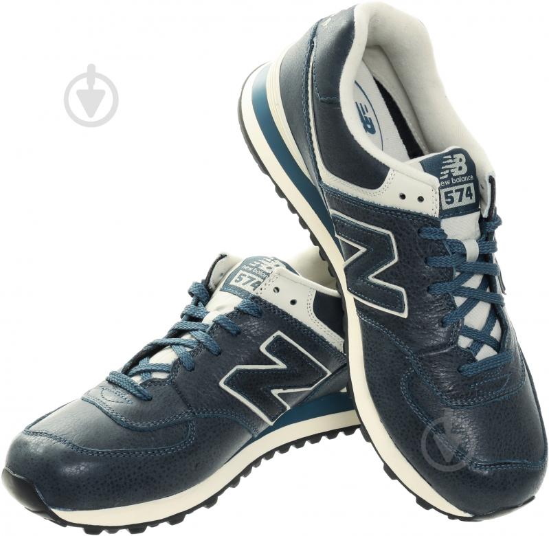 Кроссовки New Balance 574 ML574LUB р.7,5 синий - фото 1