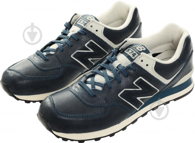 Кроссовки New Balance 574 ML574LUB р.8,5 синий - фото 2