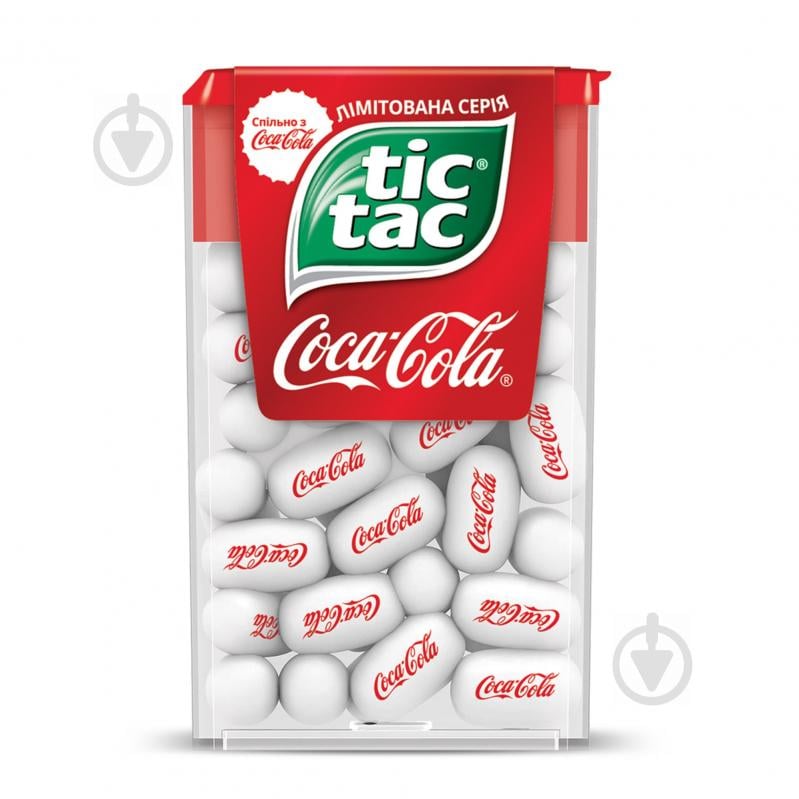 Драже TIC TAC зі смаком Coca-Cola 16 г - фото 1