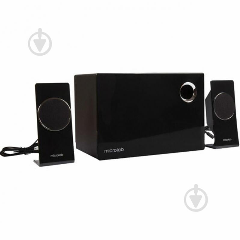 Акустическая система Microlab 2.1 black - фото 2