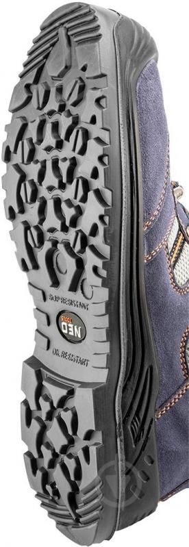 Черевики робочі NEO tools S1P SRA з металевим підноском р.45 82-046 синій - фото 3