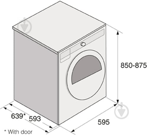 Сушильна машина Asko T208 C.W - фото 5