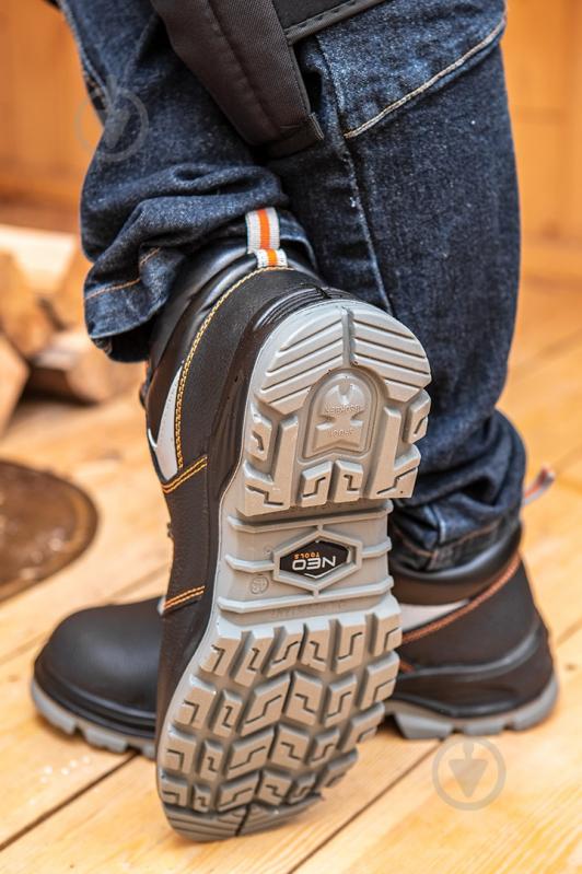 Ботинки рабочие NEO tools S1P SRA с металлическим подноском р.42 82-024 черный - фото 12 Ботинки рабочие NEO tools S1P SRA с металлическим подноском р.42 82-024 черный - фото 12