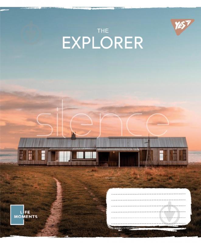 Зошит шкільний The Explorer 36 аркушів у клітинку YES - фото 3