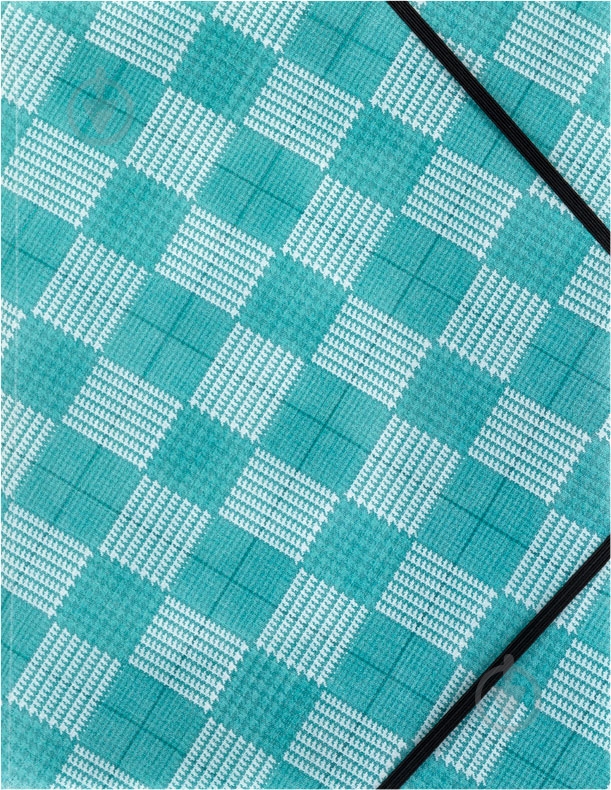 Папка на резинке А4+ Tartan Green Axent - фото 1