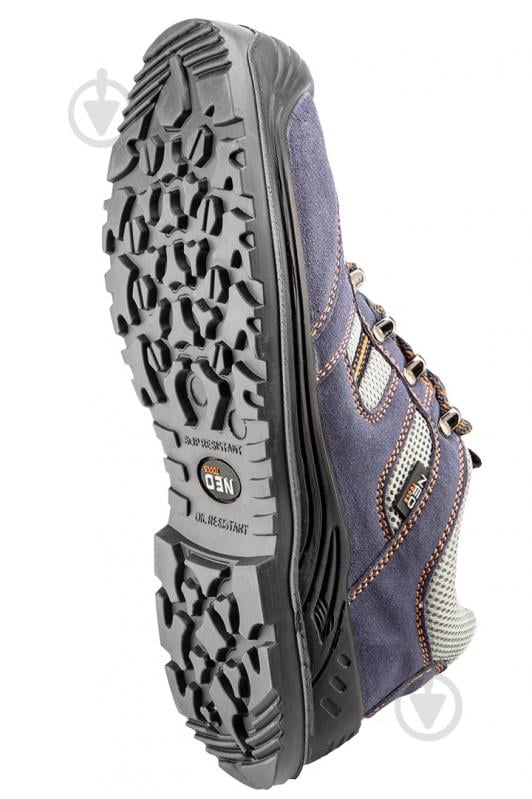 Напівчеревики робочі NEO tools S1P SRC з металевим підноском р.44 82-035 темно-сірий - фото 13