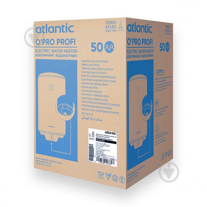 Бойлер Atlantic Opro Profi VM 050 D400S (1500W) - фото 6