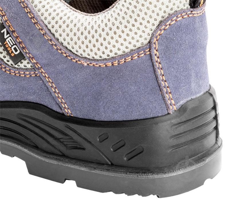 Напівчеревики робочі NEO tools S1P SRC з металевим підноском р.45 82-036 темно-сірий - фото 5 Напівчеревики робочі NEO tools S1P SRC з металевим підноском р.45 82-036 темно-сірий - фото 5