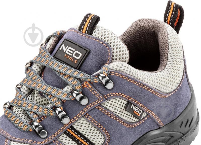 Напівчеревики робочі NEO tools S1P SRC з металевим підноском р.45 82-036 темно-сірий - фото 8 Напівчеревики робочі NEO tools S1P SRC з металевим підноском р.45 82-036 темно-сірий - фото 8