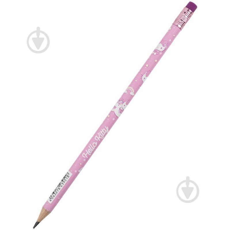 Олівець графітний із гумкою Hello Kitty HK25-056 KITE - фото 1 Олівець графітний із гумкою Hello Kitty HK25-056 KITE - фото 1