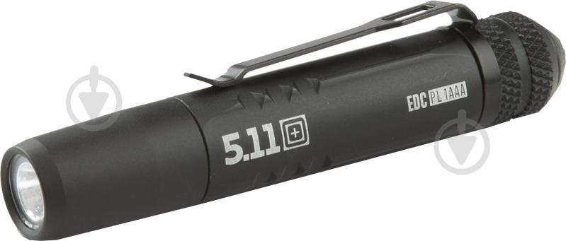 Фонарик 5.11 Tactical EDC PL 1AAA черный - фото 1 Фонарик 5.11 Tactical EDC PL 1AAA черный - фото 1