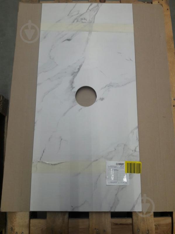 УЦІНКА! Стільниця Акваріус Velmare 100 см білий (УЦ №2524) - фото 4