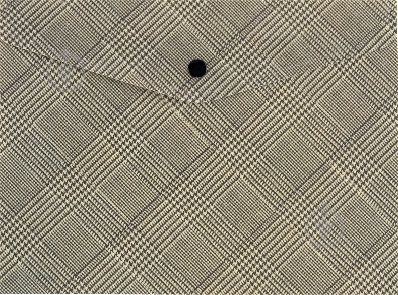 Папка на кнопке А5+ Tartan Olive Axent - фото 1