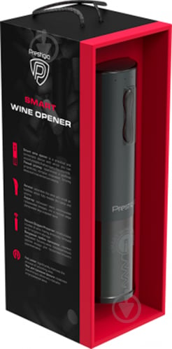 Штопор електричний Prestigio Bolsena Smart Wine Opener Black (PWO101BK_EN) - фото 5