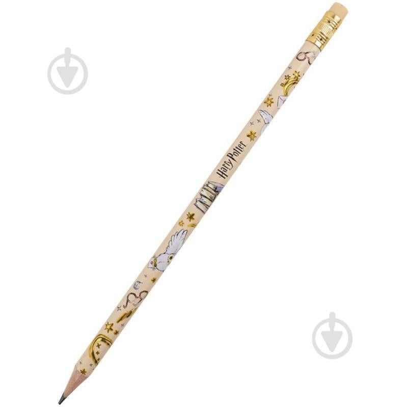 Олівець графітний із гумкою Harry Potter HP25-056 KITE - фото 1 Олівець графітний із гумкою Harry Potter HP25-056 KITE - фото 1