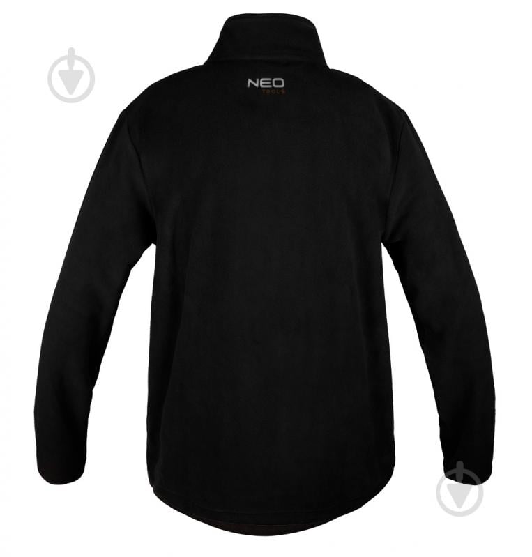 Кофта NEO tools флісова р. XXL зріст 5-6 81-500 чорний із помаранчевим - фото 2