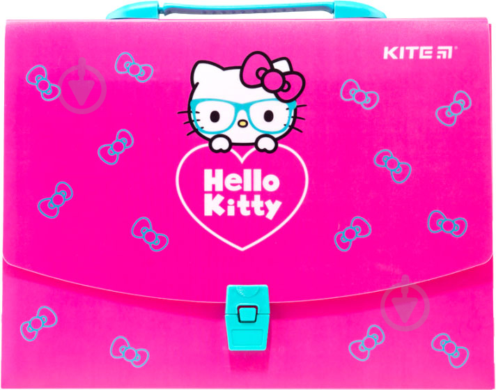 Папка-портфель А4 Hello Kitty KITE - фото 1