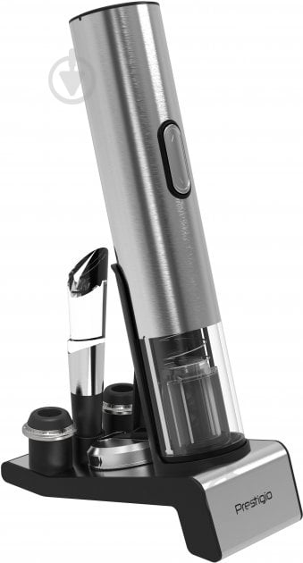 Штопор электрический Prestigio Garda Smart Wine Opener Silver (PWO105SL) - фото 1