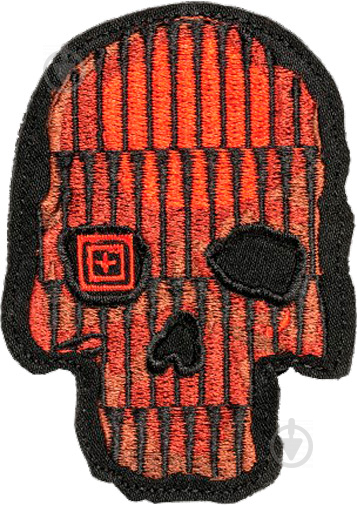 Нашивка BULLET SKULL 81281-460 Red - фото 1