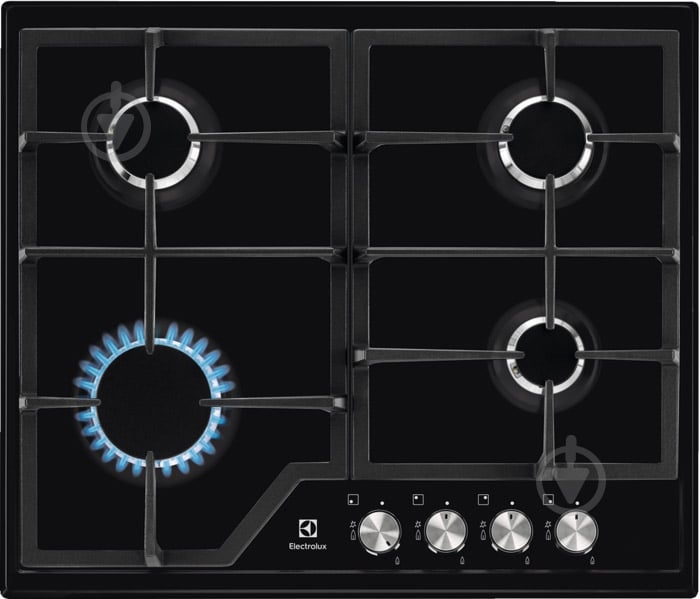 Варильна поверхня газова Electrolux GEE26MB - фото 1 Варильна поверхня газова Electrolux GEE26MB - фото 1