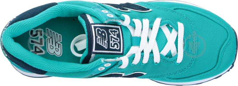 Кроссовки New Balance 574 WL574POA р.8 бирюзовый - фото 7 Кроссовки New Balance 574 WL574POA р.8 бирюзовый - фото 7