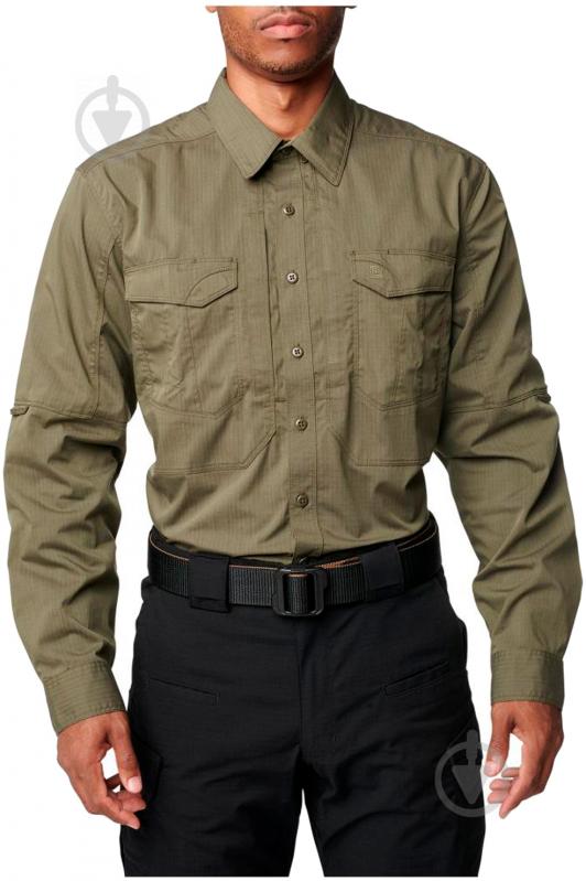 Рубашка 5.11 STRYKE LONG SLEEVE SHIRT р.L [186] Ranger Green - фото 1