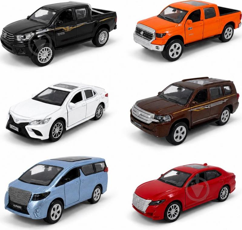 Автомодель TechnoDrive Toyota S3 в ассортименте KM250250S3 - фото 1