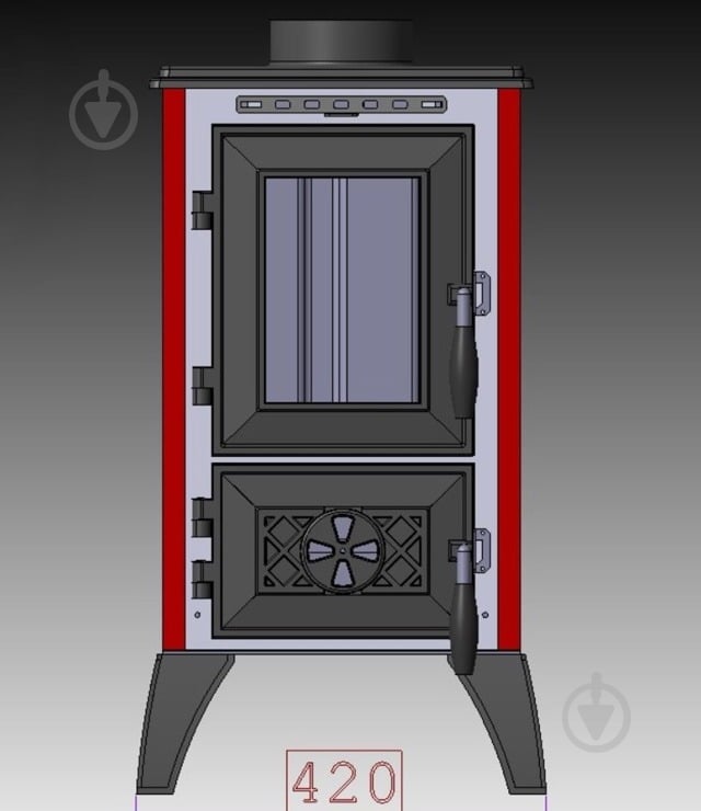 Піч-камін Duval EM-220F - фото 4