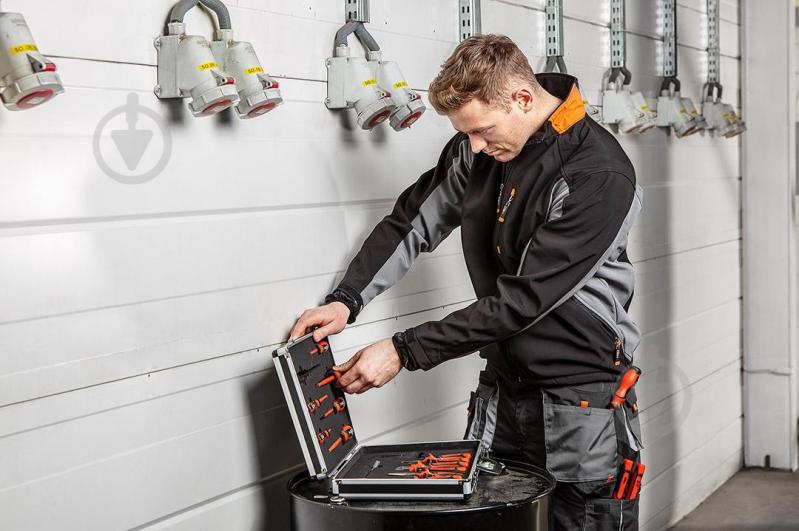 Куртка NEO tools Softshell р. XL рост 3-4 81-550 черный - фото 10