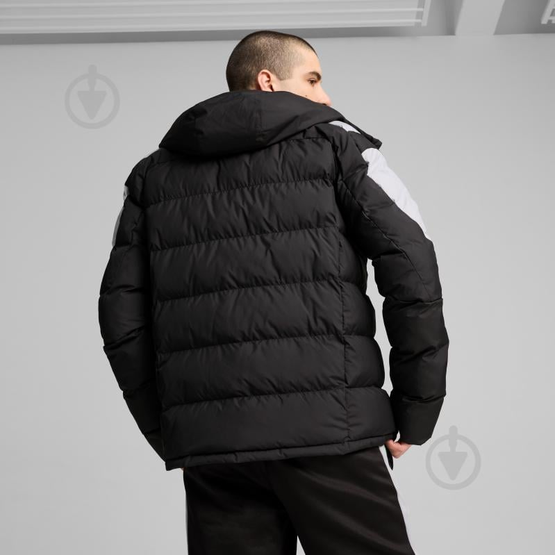 Пуховик чоловічий зимовий Puma MAPF1 MT7+ ECOLITE PADDED JACKET 62731501 р.2XL чорний - фото 6