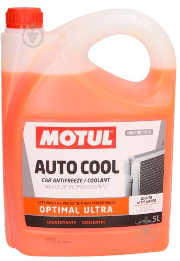 Антифриз Motul A-C OPTIMAL ULTRA 5L 5 л оранжевый - фото 1