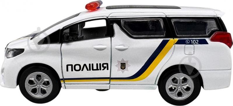 Автомодель TechnoDrive TOYOTA ALPHARD ПОЛИЦИЯ KM260417P - фото 2