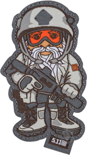 Нашивка SWAT Gnome Patch 81256-092 Storm - фото 1