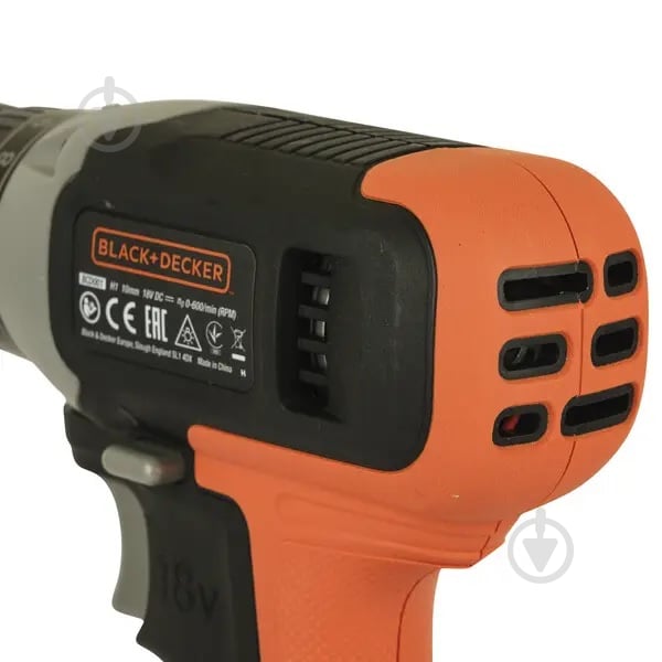 Шуруповерт аккумуляторный Black+Decker BCD001C1 - фото 8