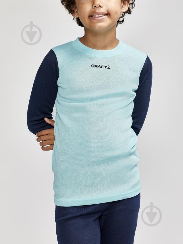 Комплект термобілизни Craft CORE WARM BASELAYER SET JR 1909712-396319 р.146/152 темно-синій - фото 2