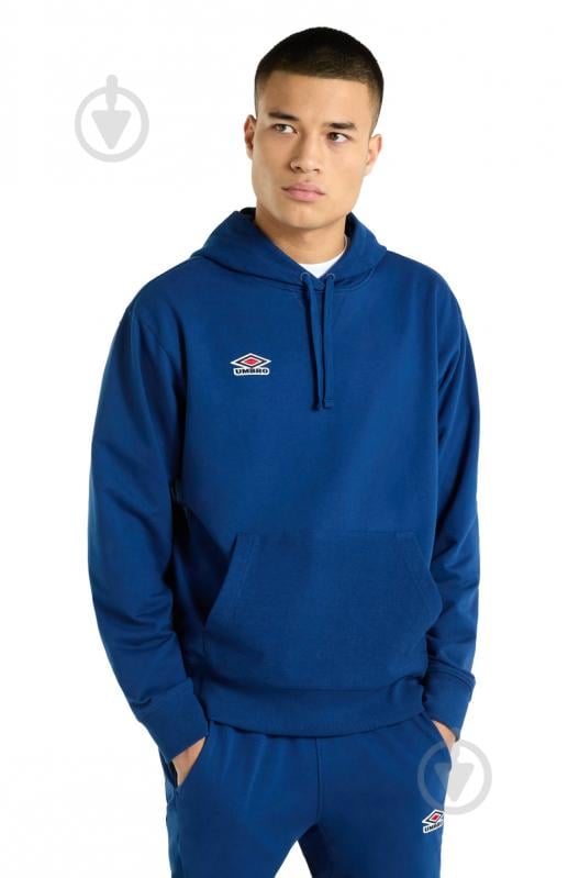 Джемпер Umbro TEXTURED HOODIE 66404U-BM3 р.XL синий - фото 1