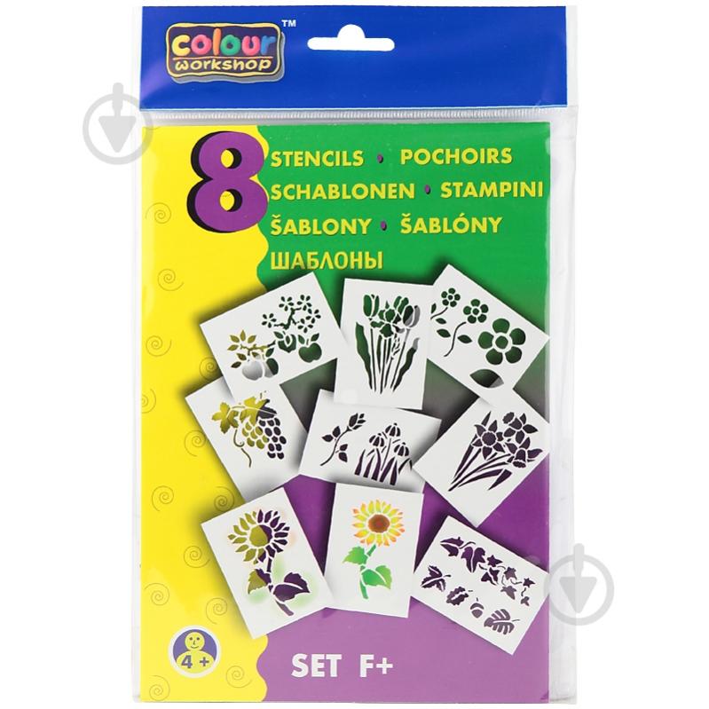 Трафарет БлоПен набор F+ Цветы 9996 f_8 Centropen - фото 1