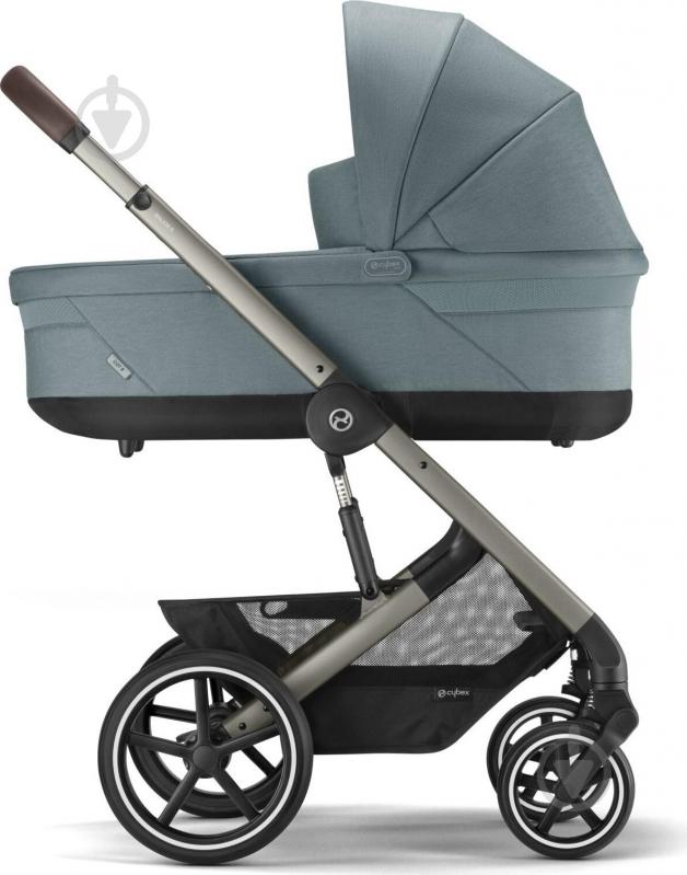 Коляска прогулочная Cybex Balios S Lux TPE Sky Blue - фото 6