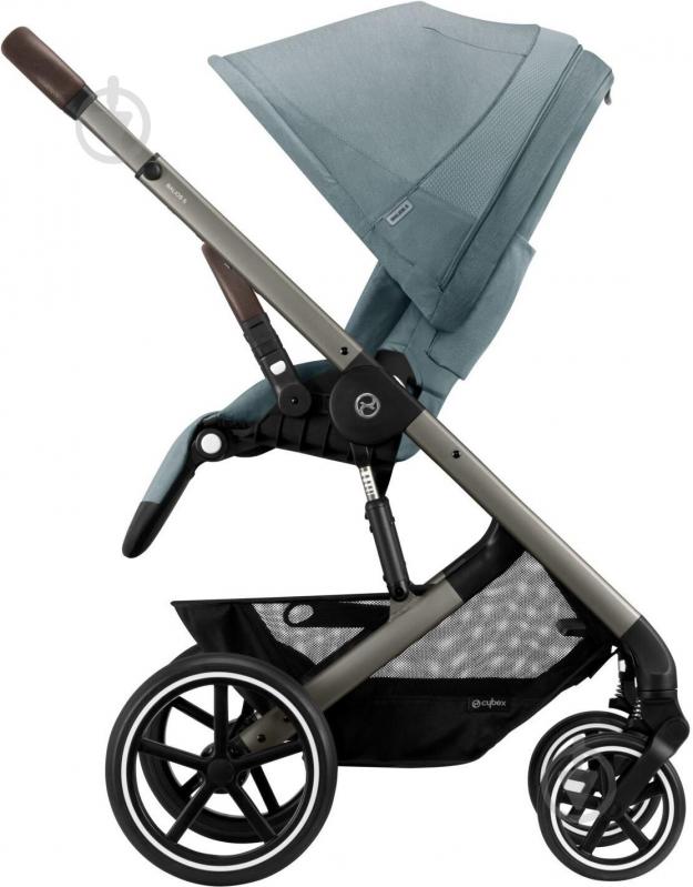 Коляска прогулочная Cybex Balios S Lux TPE Sky Blue - фото 4