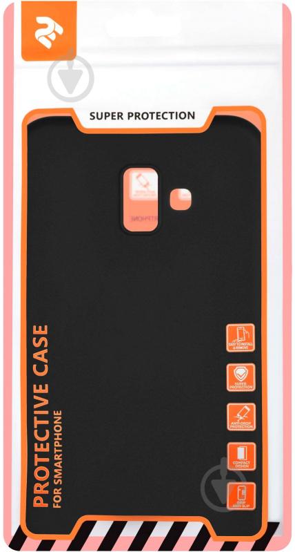 Чехол 2E Basic Soft touch для Samsung Galaxy J6+ 2018/J610 black (2E-G-J6P-18-NKST-BK) - фото 3