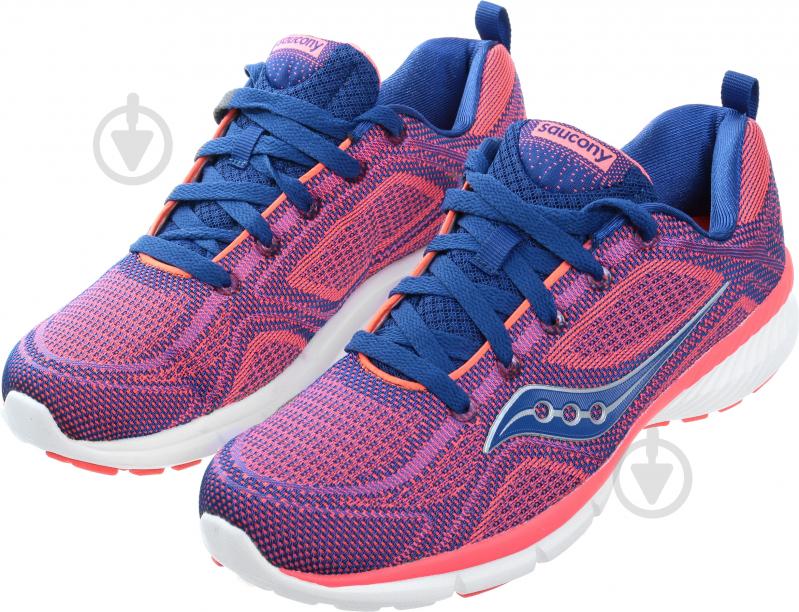 Кросівки Saucony R GRID WEB 15291-2s р.6,5 синій із кораловим - фото 2