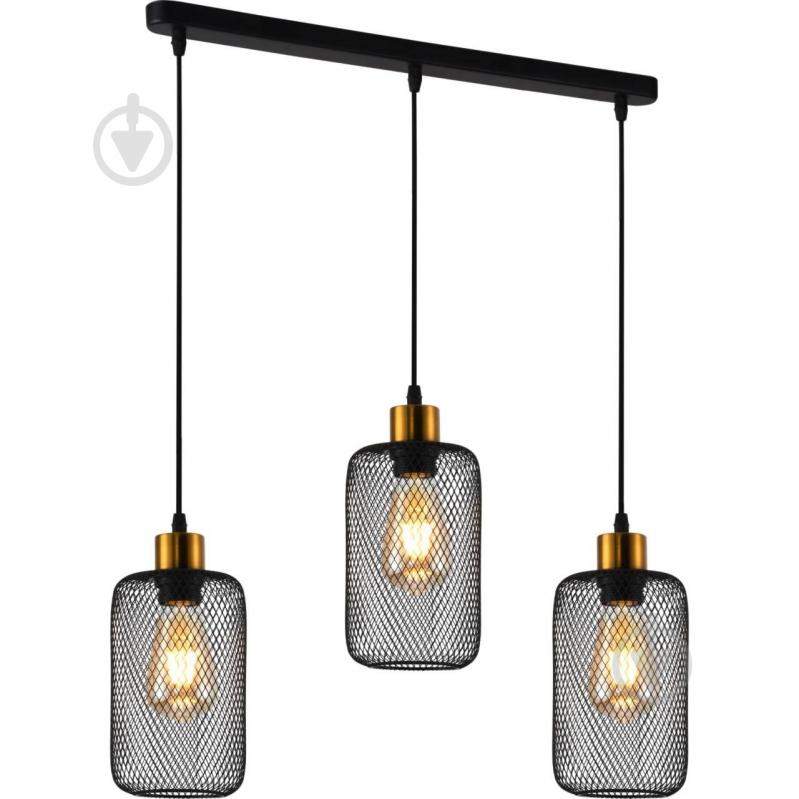 Подвес ELIOS Umbra 3x10 Вт /E27 черный DL1402 - фото 1