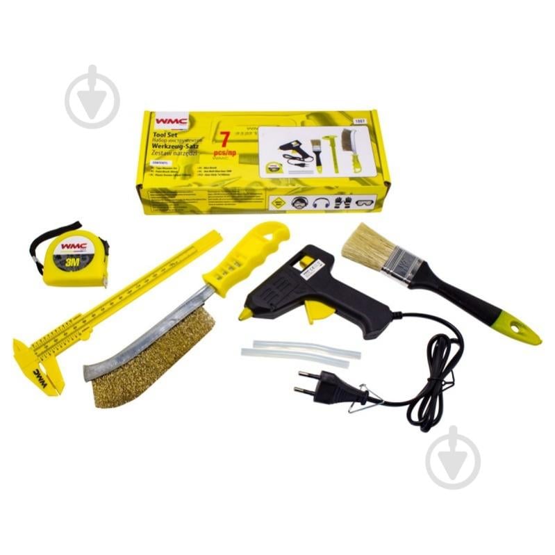 Набір ручного інструменту WMC TOOLS 7 шт. WT-1007 - фото 1 Набір ручного інструменту WMC TOOLS 7 шт. WT-1007 - фото 1