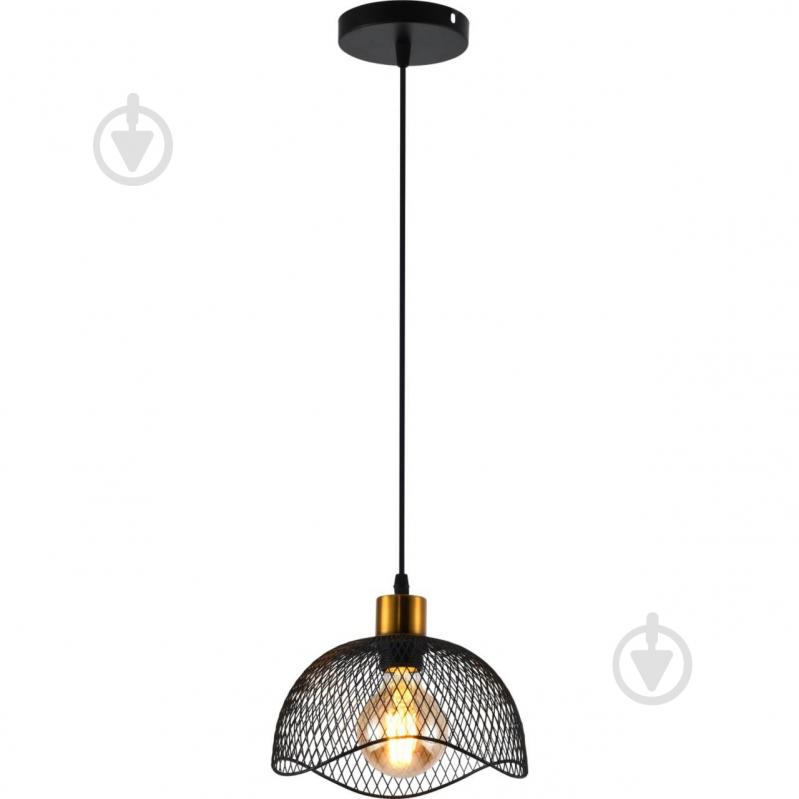 Подвес ELIOS Nerra 1x10 Вт /E27 черный DL1403 - фото 1
