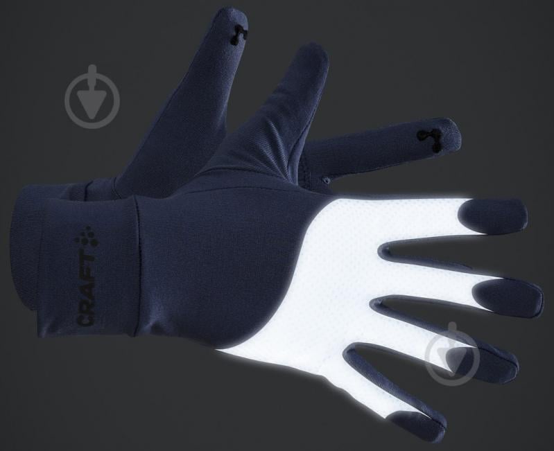 Варежки Craft ADV LUMEN FLEECE GLOVE 1909838-300000 р. L синий - фото 2